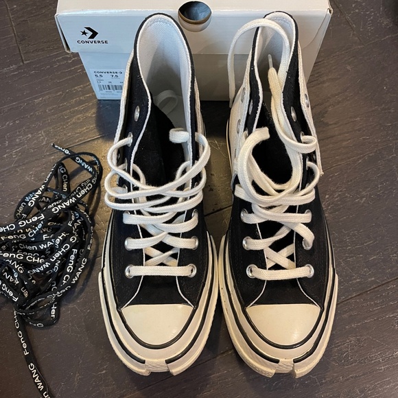 Converse X Feng Chen Wang Hi Concept 2-In 1 Chuck 70’s  Unisex Sneakers US 7.5 - Picture 2 of 10